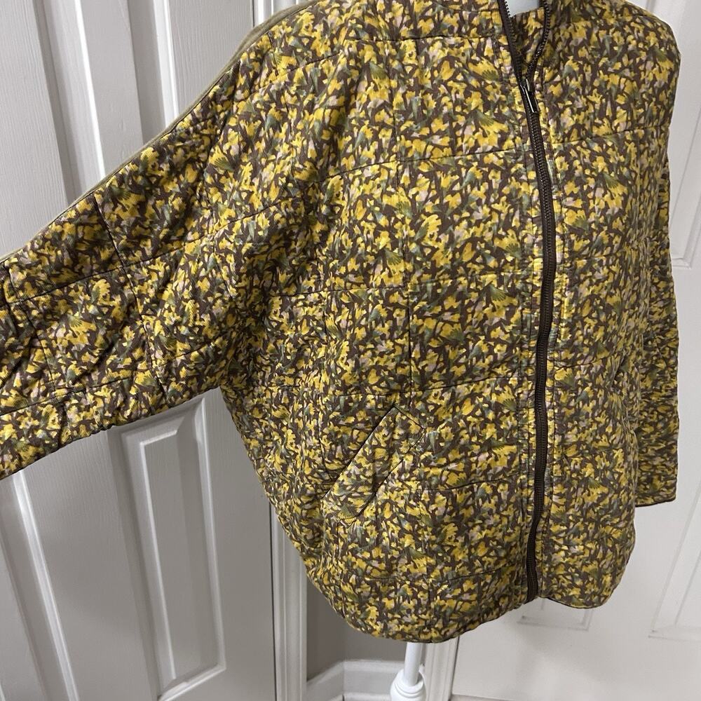 In Loom Jacket Brown/yellow Ladies - Picture 3 of 11